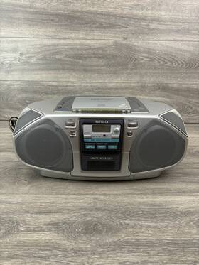Csd-fd91u Aiwa #csd-fd91u Cd/cassette Player Am/fm Radio Boom Box