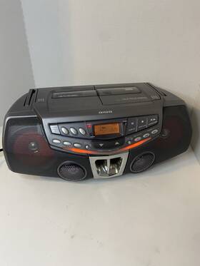 Csd-fd92u Aiwa Csd-fd92 Boombox Cd Cassette Player 2001 Stereo Radio Recorder