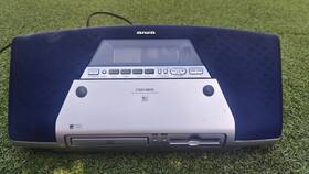 Csd-md5k Aiwa Csd-md5 Cd/md/radio Stereo Boombox - For Parts/repair Rare Vintage 1998