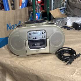 Csd-td42u Aiwa Csd-tu42u Compact Disc Stereo Radio Cassette Recorder Boom Box Model #csd-td42u Works