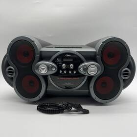 Csd-xd51 Aiwa Boom Box Radio Cd Compact Disc Cassette Recorder