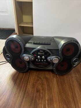 Csd-xd55 Aiwa Boom Box Cd Radio Cassette Recorder Read More