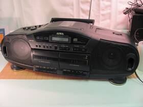 Csd-xw505u Aiwa Compact Disc Stereo Radio Cassette Tested - See Description