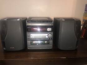 Nsx-v8000 Aiwa Stereo Cd/cassette/radio 3 In 1 Test All Working