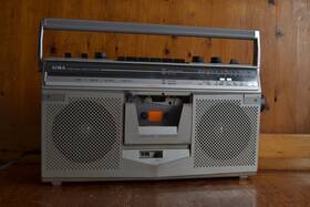 Tpr-901u Aiwa Vintage Am/fm Radio Cassette Player Boombox