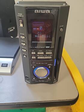 Xr-ms3 Aiwa Cassette And Cd Am Fm