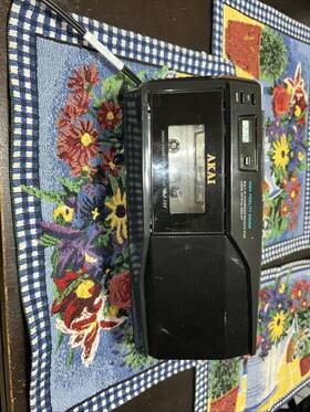 Aj-125 Akai Boombox Vintage Also . Full Function. Clean. New Belt