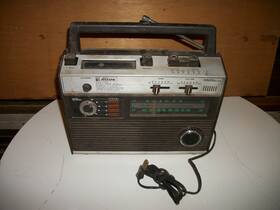 B-848 Alaron 8 Track Tape Recorder Fm Am Radio