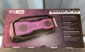 Altec Lansing 021331063991 Sealed Retails 229.99 Rockbox Xl 2.0 Wireless Boombox New