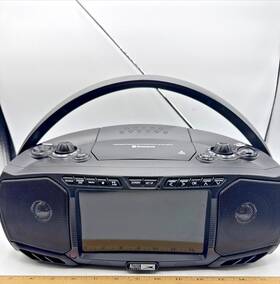 Iml5200-blk Altec Lansing 7 Inch Tv Streaming Bluetooth Boombox Dvd Cd Radio Hdmi Iml5200-bl