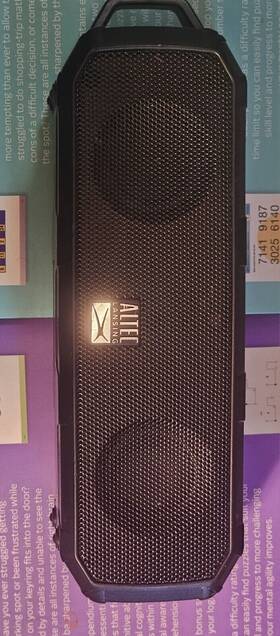 Imw340n Altec Lansing Wireless Portable Bluetooth Speaker Black