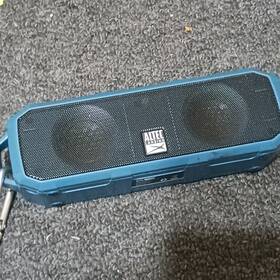 Imw342 Altec Lansing Blue Bluetooth Boombox Portable Speaker