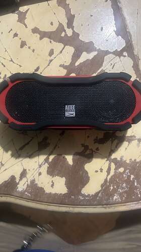 Imw579-red Altec Lansing Boomjacket 2 Wireless Rugged Bluetooth Speaker