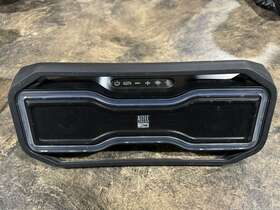 Imw991-blk Altec Lansing Rockbox Bluetooth Boombox With Lighting Effects Speaker