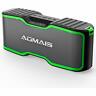Asf22green Aomais Bluetooth Speakers Portable Outdoor Speaker Clear Stereo Sound Green
