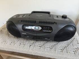 Ad111 Audio Logic Vintage 2001 Audiologic Am/fm Radio Cd Cassette Stereo Boombox Model