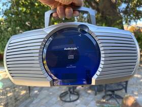 Ap169 Audio Logic Boombox Cd Player Am Fm Stereo Radio Personal System Portable