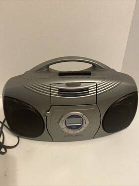 Cd-1391 Audiovox Vintage Portable Stereo Cassette Cd System Model Cd1391 Am/fm