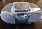 Az1018 Philips Cd Player Radio Cassette Recorder Boombox Tested Works Great