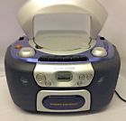 Az1110-17 Magnavox Philips Cd Radio Cassette Recorder Bass Boost Boombox