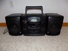 Az2100-17 Magnavox Vintage Cd Radio Cassette Bass Reflex Boombox Stereo