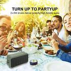 B07k23tvsd Pwow Portable Wireless Bluetooth Speakers Waterproof With Deep 696277573523