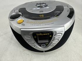 Ba52 Badtz Maru Portable Cd Player Boombox Am Fm Radio Boom Rare