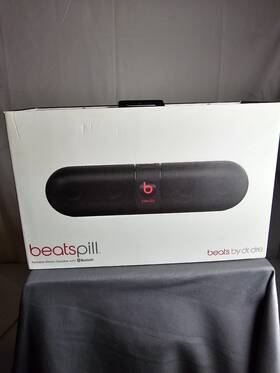 9594937130 Beats By Dr. Dre Pill - Portable Bluetooth Speaker Matte Black Open Box Brand New Item