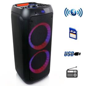 Befree Sound 840191205330 Dual 8 Inch Bluetooth Wireless Portable Party Speaker With Reactiv