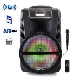 Bfs-1210-rb Befree Sound 12 Inch Portable Pa Bluetooth Rechargeable Party Speaker With Reac
