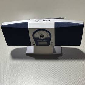 Elec7501 Blue New Sun Tone Razor Am/fm Radio Model And Silver Bnib