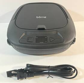 Prcd750a-bk Borne Portable Cd Boombox With Am/fm Radio Top Loading Player -