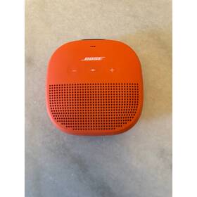783342-0900 Bose Soundlink Micro Bright Orange Portable Speaker Waterproof Tested And Works