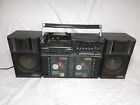 Bp-1000 Bp1000b Yorx Vintage Tcp Triple Cassette Player Boom Box Rare