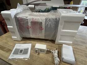 623405 Brookstone Boombox Portable Music System Dock For Ipod Complete