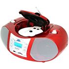 Bt-6r Boytone Cd Boombox Red 642014747184