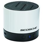 Btspk3w  Scosche Boomstream Mini White Portable Audio 033991045460