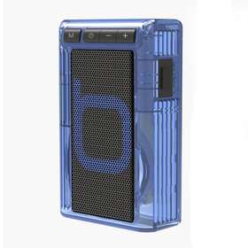 Bumpboxx 684659139511 Retro Pager Portable Bluetooth Speaker Clear Blue Design