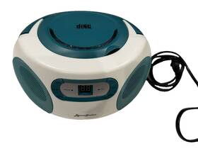 Kbb-250 Byronstatics 788703801499 Byron Statics Portable Cd Boombox With Am/fm Radio Top Loading