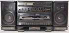C777 Sanyo Concert Series Boombox Dual Cassette Stereo Am Fm Radio