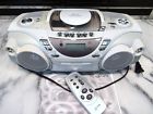 C979wht Gpx White Cd Stereo Portable Boombox Remote Manual No Cassette