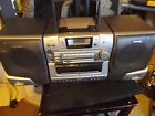 Ca-dw530 Aiwa Dual Boom Box Good Condition