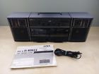 Ca-w35 Aiwa Portable Stereo Boombox Ghetto Blaster Vintage Cassette Player Work