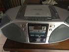 Cad-fd81 Aiwa Boombox Player Fm Am Radio Cd Cassette Recorder Model