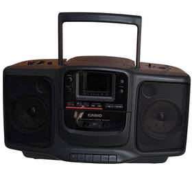 Cd-t780 Casio Cd Radio Cassette Tv 1994 Boom Box Model - Parts Only No Cord