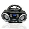 Cb-m25bt Portable Cd Player Boombox With Fm Stereo Radio Bluetooth Wireless
