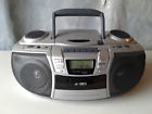 Cd-1400ra Jensen Am Fm Cd Player Cassette Recorder Stereo Digital Boombox