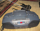 Cd-188e Audiophase Vintage Audio Phase Model Portable Boom Box Cd Cassette