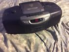 Cd-3323 Optimus Cd Cassette Boom Box Works Great