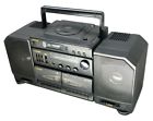 Cdp-987 Lasonic Boombox Stereo Ghettoblaster Tape Cd Radio Player